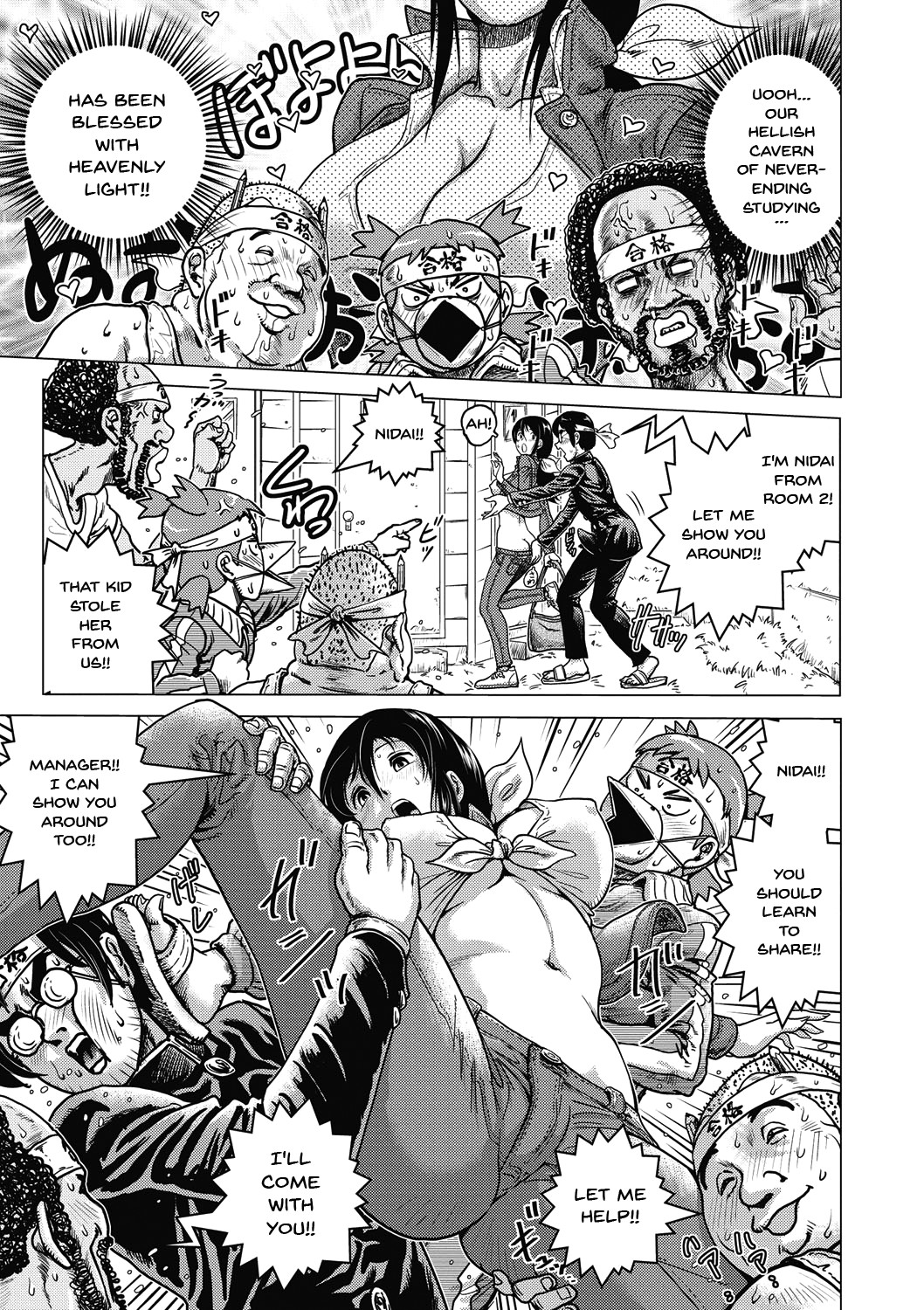 Hentai Manga Comic-Informal Heroine Gangbang-Read-182